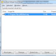 Создание виртуальной флешки на примере программы OSFmount Создание эмулятора для usb устройства под windows