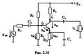Однокаскадный усилитель на биполярном транзисторе
